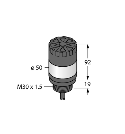 Oświetlenie sygnalizacyjne LED TL50HRA - Turck
