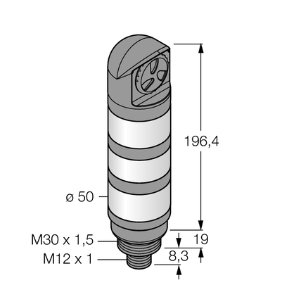 Oświetlenie sygnalizacyjne LED TL503ALSKQ - Turck
