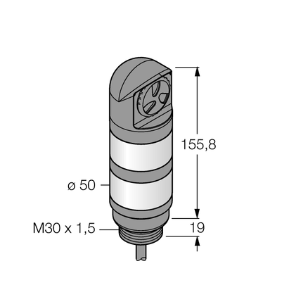 Oświetlenie sygnalizacyjne LED TL50GRALS - Turck