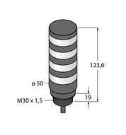Oświetlenie sygnalizacyjne LED TL50BLWBGYR - Turck