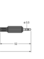 Kabel komunikacyjny IO-Link IOL-COM/3M - Turck