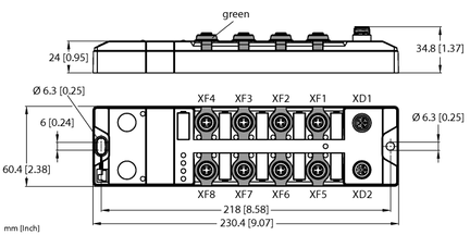 Niezarządzany przełącznik Ethernet TBEN-LL-SE-U1 - Turck
