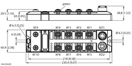 Zarządzany przełącznik Ethernet TBEN-L5-SE-M2 - Turck