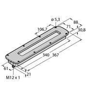 Oświetlenie liniowe LED WLC60XW340FAR - Turck