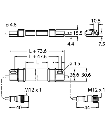 Oświetlenie liniowe LED WLS15CDW0920DSQP - Turck