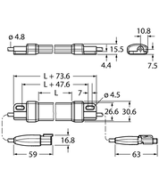 Oświetlenie liniowe LED WLS15CDW0920DSQS - Turck