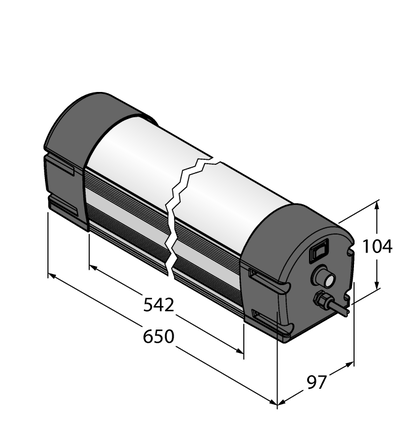 Oświetlenie liniowe LED WLB92X550PB - Turck