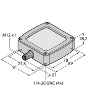 Oświetlenie obszaru LED WLC90WL15Q - Turck
