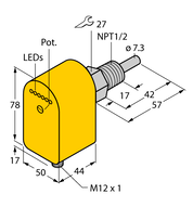 Kontrola przepływu FCS-N1/2A4P-AP8X-H1141 - Turck
