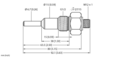 Kontrola przepływu FCS-G1/2A4-NAEX-H1141/AL065 - Turck
