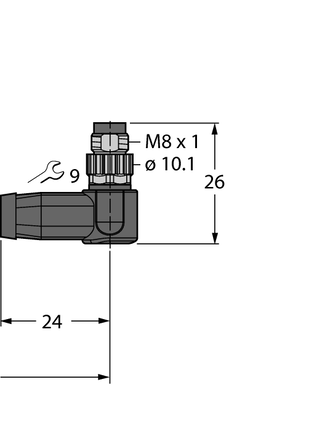 Przewód przemysłowy Ethernet RSSD-PSWS4M-4414-5M - Turck