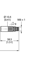 Przewód przemysłowy Ethernet RSSD-PSGS4M-4422-0.3M - Turck