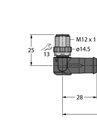 Przewód przemysłowy Ethernet WSSD-WSSD-4414-30M - Turck