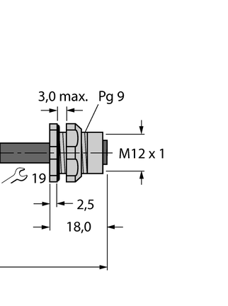 Przewód przemysłowy Ethernet RJ45S FKSD 841-0.5M - Turck