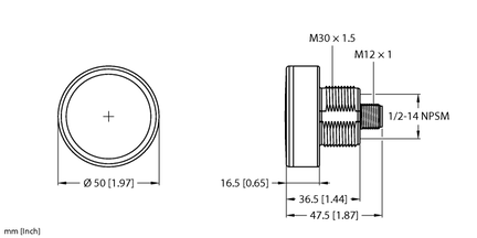 Reflektor LED WL50-3WQ - Turck