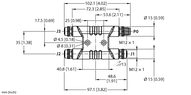Rozgałęźnik zasilania VH3-M12S-M4-3F4 - Turck