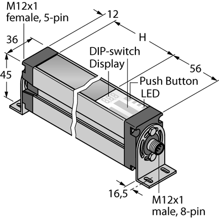 Skaner świetlny EA5R600PIXMODQ - Turck