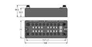 Stacja sieciowa BL Compact dla DeviceNet BLCDN-16M8LT-8DO-0.5A-P-8DO-0.5A-P - Turck