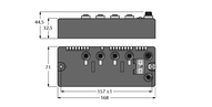 Stacja sieciowa BL Compact dla DeviceNet BLCDN-4M12L-2AI-TC-2AI-TC - Turck