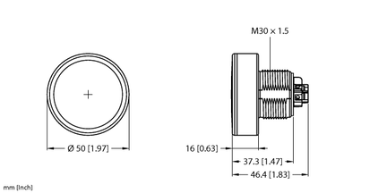 Reflektor LED WL50-3TWT - Turck