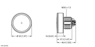 Reflektor LED WL50-3TWT - Turck