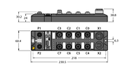 Sterownik kompaktowy PLC, IP67 TBEN-L5-PLC-10 - Turck