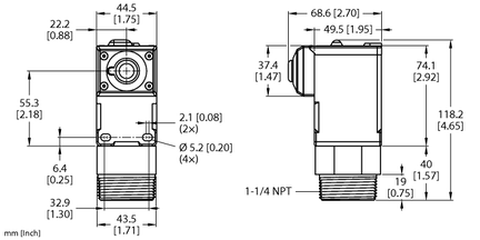 System transmisji radiowej DX80N2Q45UAC - Turck