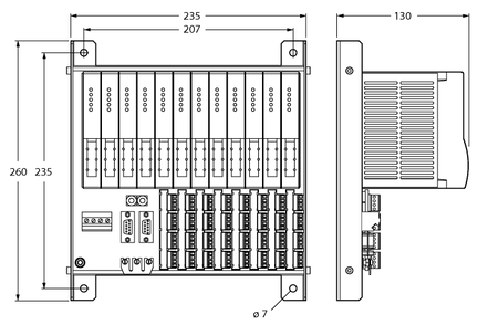 System I/O excom MT08-N - Turck