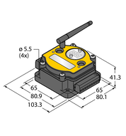 System transmisji radiowej DX80N2X2S-P7C - Turck