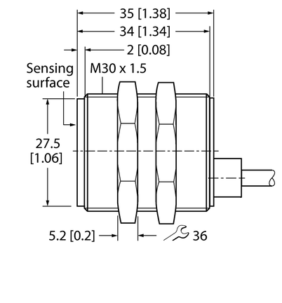 Technologia bezpieczeństwa SI-MAGB3SMQD - Turck