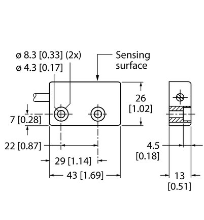 Technologia bezpieczeństwa SI-MAGB2SMQD - Turck