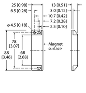 Technologia bezpieczeństwa SI-MAGB1MM - Turck