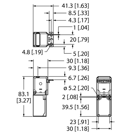 Technologia bezpieczeństwa SI-LS83E-Q5A - Turck