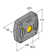 Urządzenie odczytująco-zapisujące UHF TN902-Q175L200-H1147 - Turck