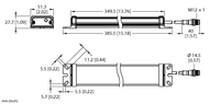 Wskaźnik LED SD50P300WSQP - Turck