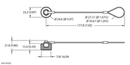 Zaślepka do 7/8 RKM-CC - Turck