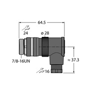 Złącze rozbieralne BS4251-0/9 - Turck