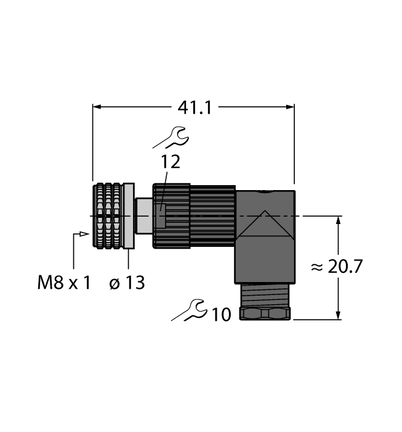 Złącze rozbieralne H5231-0 - Turck