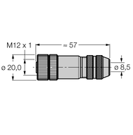 Złącze rozbieralne BMWS8151-8.5 - Turck
