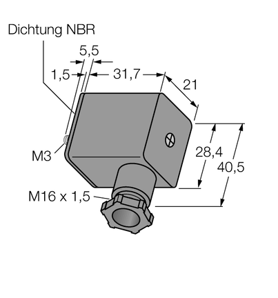 Złącze rozbieralne VC-IC21-0.220-K - Turck
