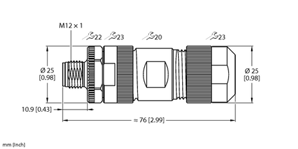 Złącze rozbieralne FW-ERSPM0514-PL-S-0813 - Turck