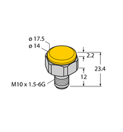 Znacznik HF TW-BD10X1.5-19-B128 - Turck