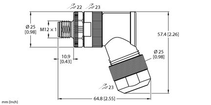 Złącze rozbieralne FW-EWSPM0514-PL-S-0813 - Turck