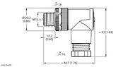 Złącze rozbieralne FW-EWSPM0414-PS-S-0608 - Turck