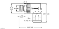 Złącze rozbieralne FW-EWSPV0416-SA-S-0408 - Turck