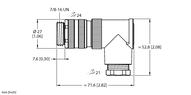 Złącze rozbieralne FW-MWSPM0514-P-S-1012 - Turck