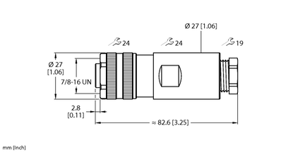 Złącze rozbieralne FW-MRKPM0514-P-S-0810 - Turck