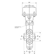 Zawory Rocky przewodowe 4/2 tłokowe, seria FP - Airtec