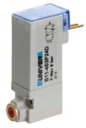 Nanozawór 10 mm 3/2 NO styki liniowe (B11-413P24D) seria B11 - Univer