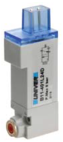 Nanozawór 10 mm 3/2 NC złącze 90 st. (styki chronione) (B11-401L24D) seria B11 - Univer